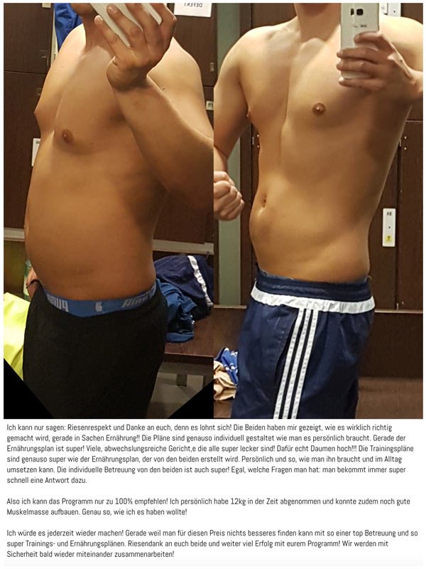 ernaherungsplan bewertung