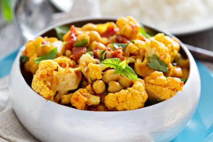 Veganes Chickpea Curry